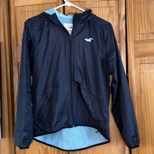 Light navy blue rain coat